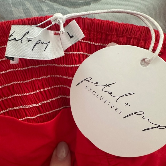 Petal & Pup Lionel Puff Sleeve Midi Dress - Picture 4 of 4